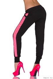 Sort pink jogging bukser